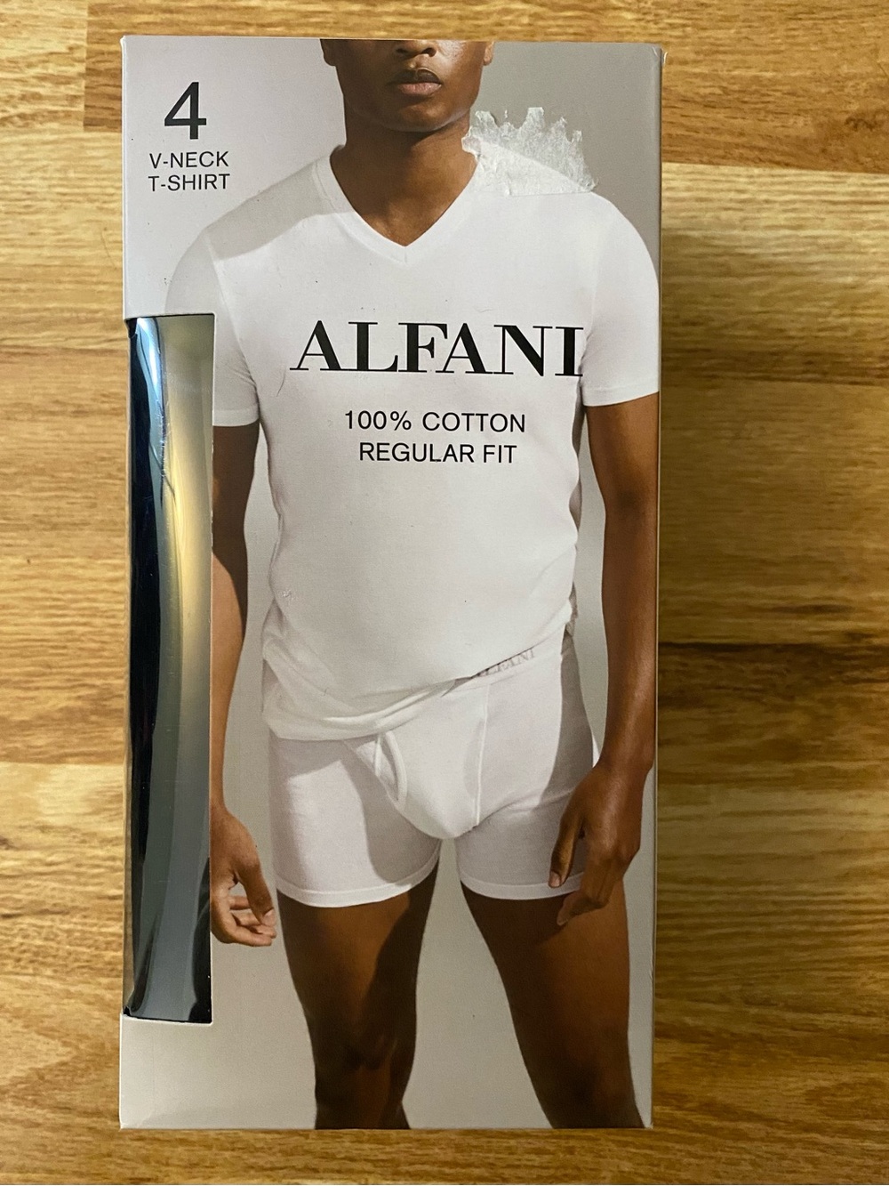 Alfani Black Men's V-Neck Shirt Size Small New